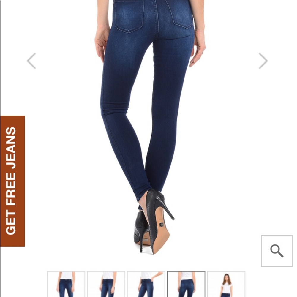 Matt & Bow dark wash skinny jeans
